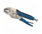 Locking Pliers - Curved Jaws With Wire Cutter O. A. Length 7