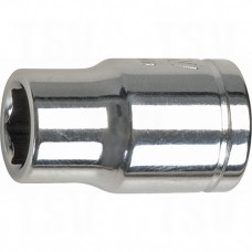 1/2" Drive Accessories -6-Point S.A.E Standard Length Socket Drive Size 1/2" Socket Size 1-1/4" O. A. Length 1-13/16"Number of points 6 1/2" Drive
