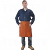 Lava Brown Leather Waist Aprons Welder's Clothing