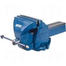 Heavy-Duty Bench Vise 8" Wide 4" Deep Fixed Mount Vices & Clamps
