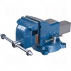 Heavy-Duty Bench Vise 4" Wide 2-1/2" Deep Swivel Mount Vices & Clamps