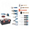 28-Piece Essential Tool Set with Steel Chest and Cart Number of Pieces 28 Tool Storage and Sets