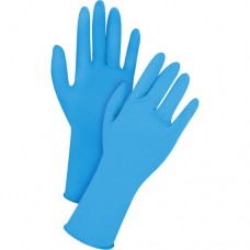 Disposable Gloves X-Large Latex 14-mil Powder-Free Blue Synthetic Gloves