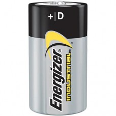 D - Alkaline Industrial Batteries 12 Pack Batteries & Flashlights