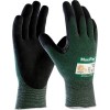 MaxiFlex® Cut™ Level 3/ASTM ANSI Level A2 Seamless Knit Nitrile Coated Gloves Medium Leather Gloves