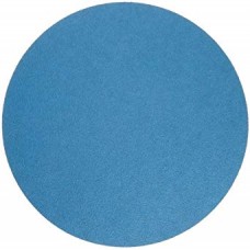 Sanding Disc 12" Diameter No Hole Blue Zirconia Alumina X-Weight Cloth Back PSA Sanding Disc 60 Grit P.S.A. (Sticky Back) Cloth Discs