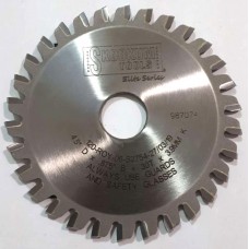 4-1/2" Diameter 30 Tooth Aluminum Miller Back Gouging Blade   4" (100mm) to 6-1/2" 