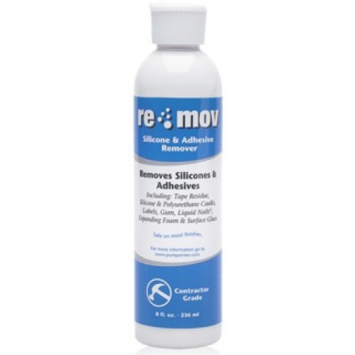 Re-Mov Silicone & Adhesive Remover 8oz Bottle