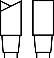 Combination grind tips
